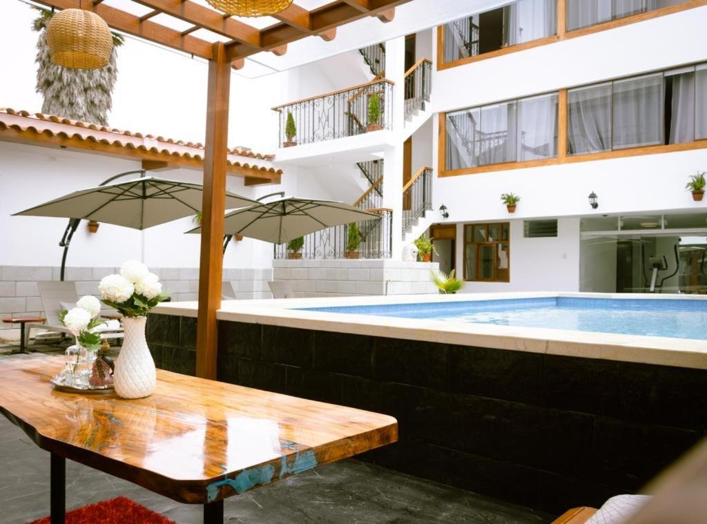 Banos Del Inca Premium Hotel Los Banos del Inca Exteriör bild